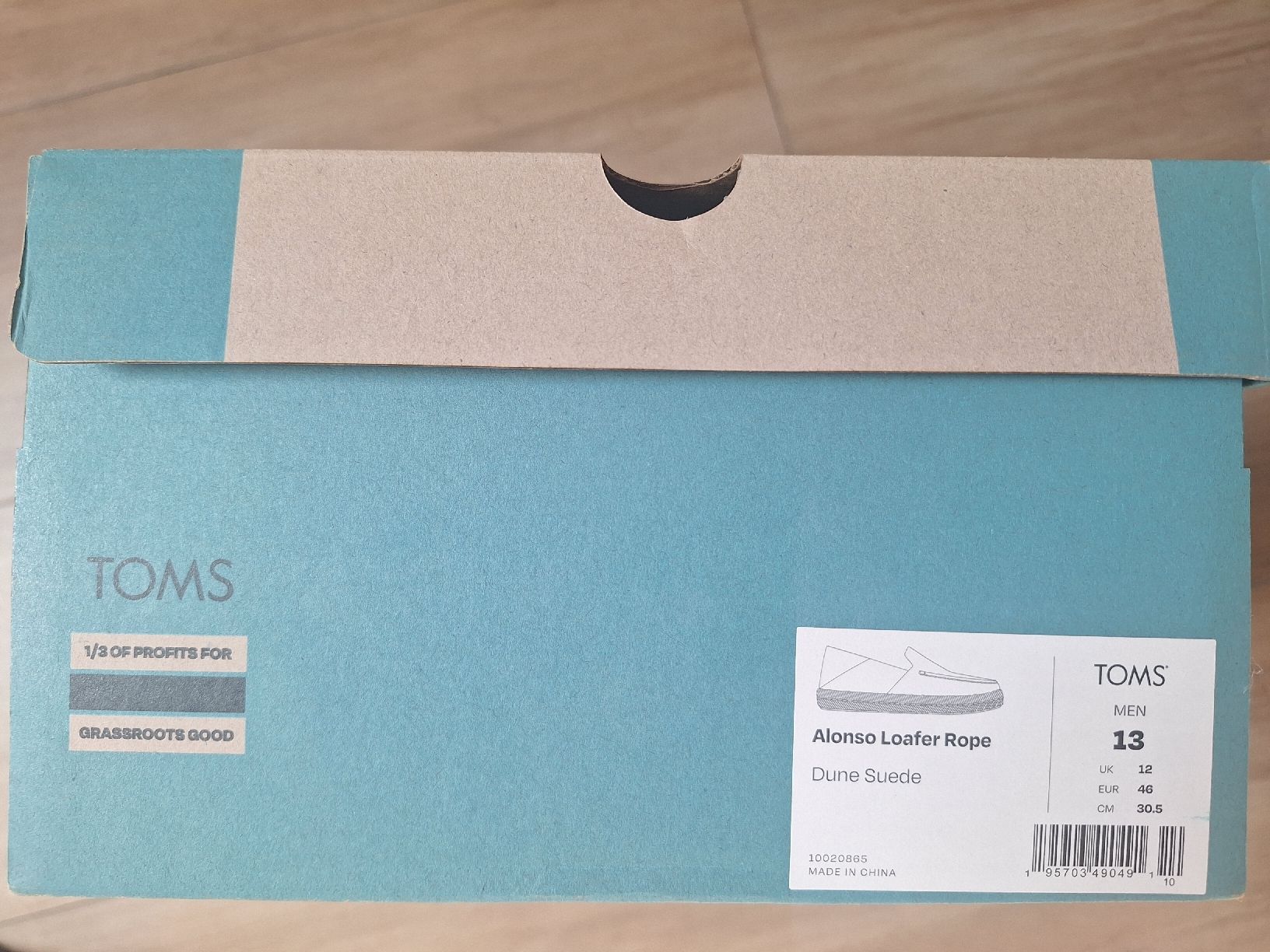 Toms Scarpe da uomo: TOMS Alonso Loafer Rope 46 – Nuovo (secondo la descrizione) da Yens venduto da rob_nsw7 4
