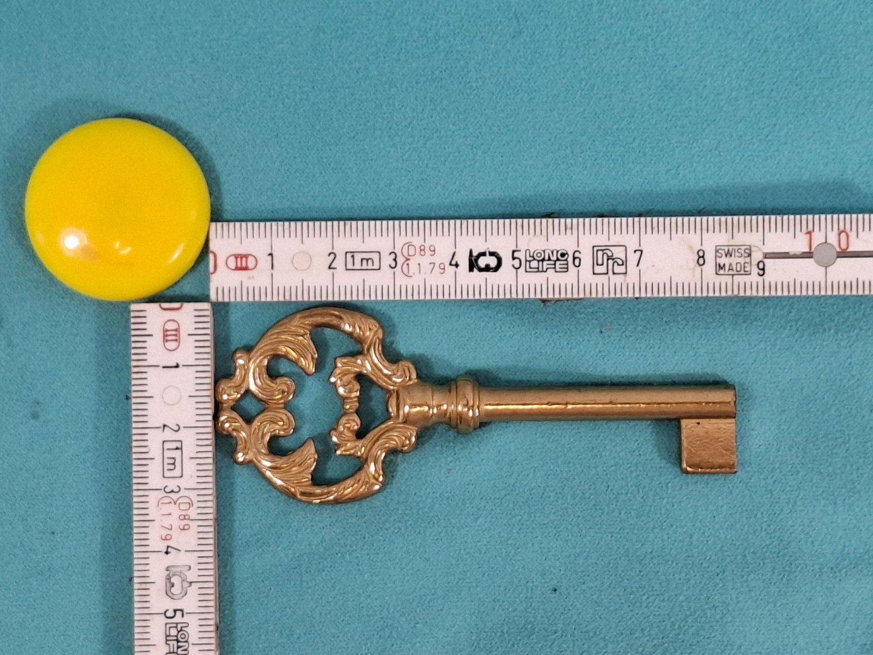 Lucchetti: 1 Möbel Hohl Schlüssel, 8.5cm, Messing - NEU (3664#MBS3) – Nuovo (secondo la descrizione) da Baar venduto da rocca268 9