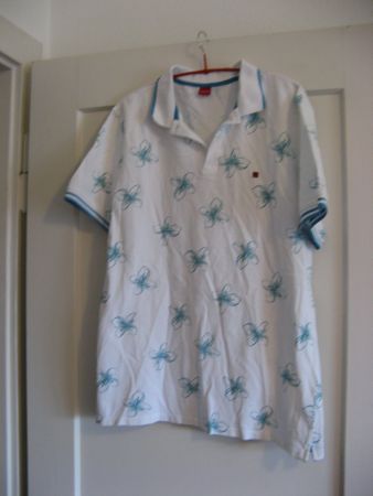 Poloshirt Lion of Porches Gr. XL mit Blumen