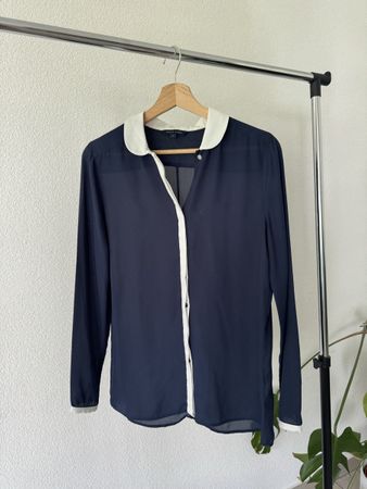 Tommy Hilfiger blaue Bluse, S