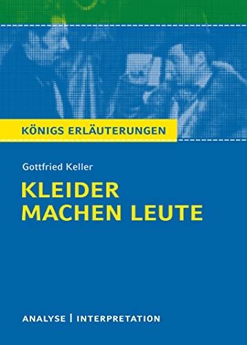 Libri: Kleider machen Leute - Analyse/Interpretation - Keller – Nuovo (secondo la descrizione) da Zuchwil venduto da simge_1907