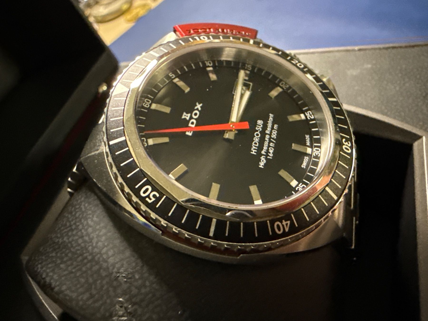 Edox Montres: Edox Hydro Sub Quarz 48 mm – D'occasion à Pfeffingen par Allhandelklgwatches 2