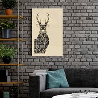Dekobild Pappel Origami Hirsch 20x30c (neu, UVP 21.90 Fr.)