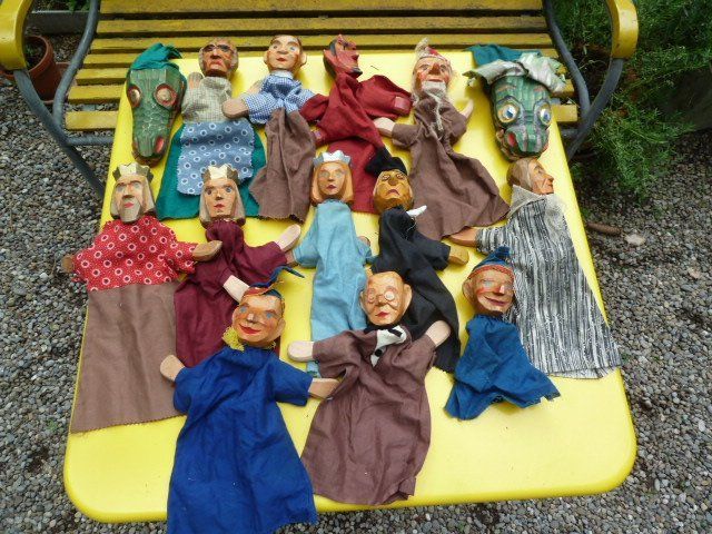 14 antike Chasperli Figuren | Acheter sur Ricardo
