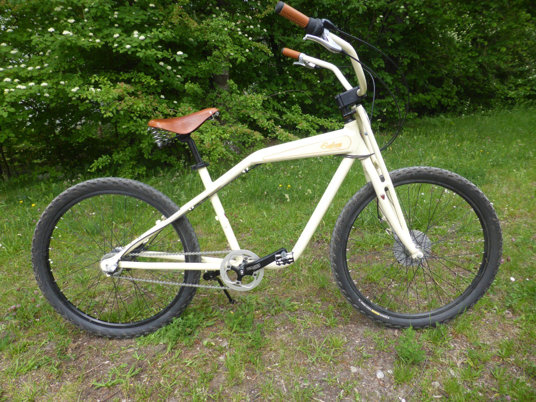 Velos: HAWK Bike "Sunbeam" Beach-Cruiser Velo m. Brooks Sattel – Neu (gemäss Beschreibung) aus Zürich von Helios064