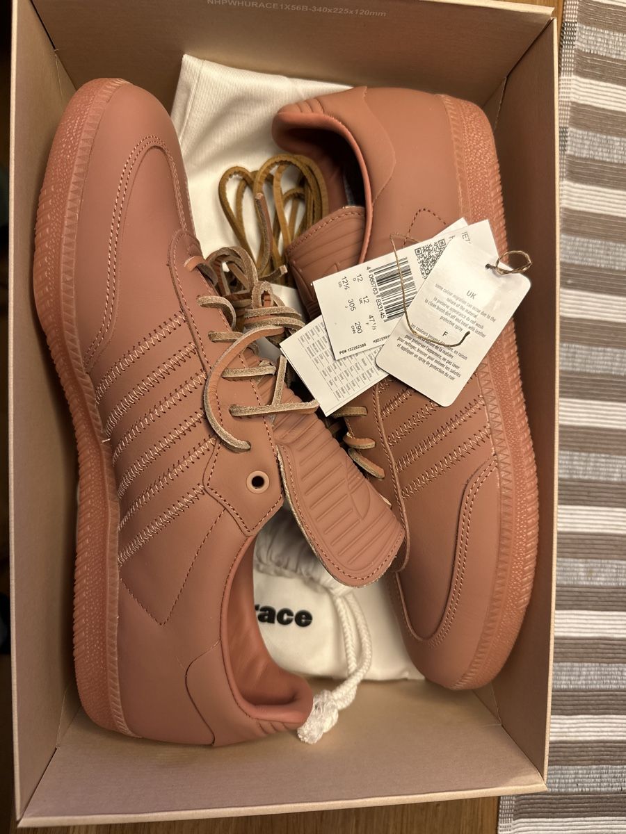 Adidas Scarpe da uomo: Adidas Samba Humanrace Pharrell Gr.47 1/3 Neu – Nuovo e nell'imballaggio originale da Wilen (Sarnen) venduto da Wonder82