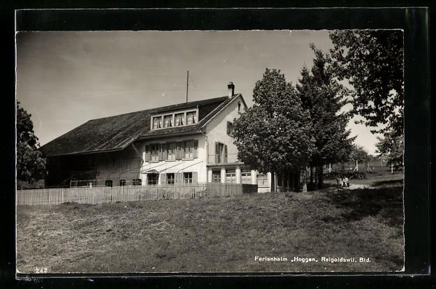 Cartoline postali: AK Reigoldswil, Ferienheim Hoggen – Usato da Berlin venduto da bartko-reher