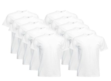 10x Original T Fruit of the Loom Gr. L