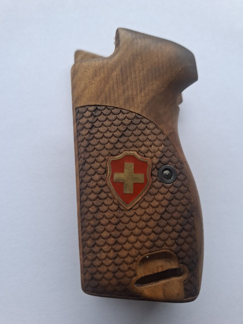 Articoli in legno: Nussbaum Griffschalen für die Sig P210 – Nuovo (secondo la descrizione) da Rothrist venduto da griffe