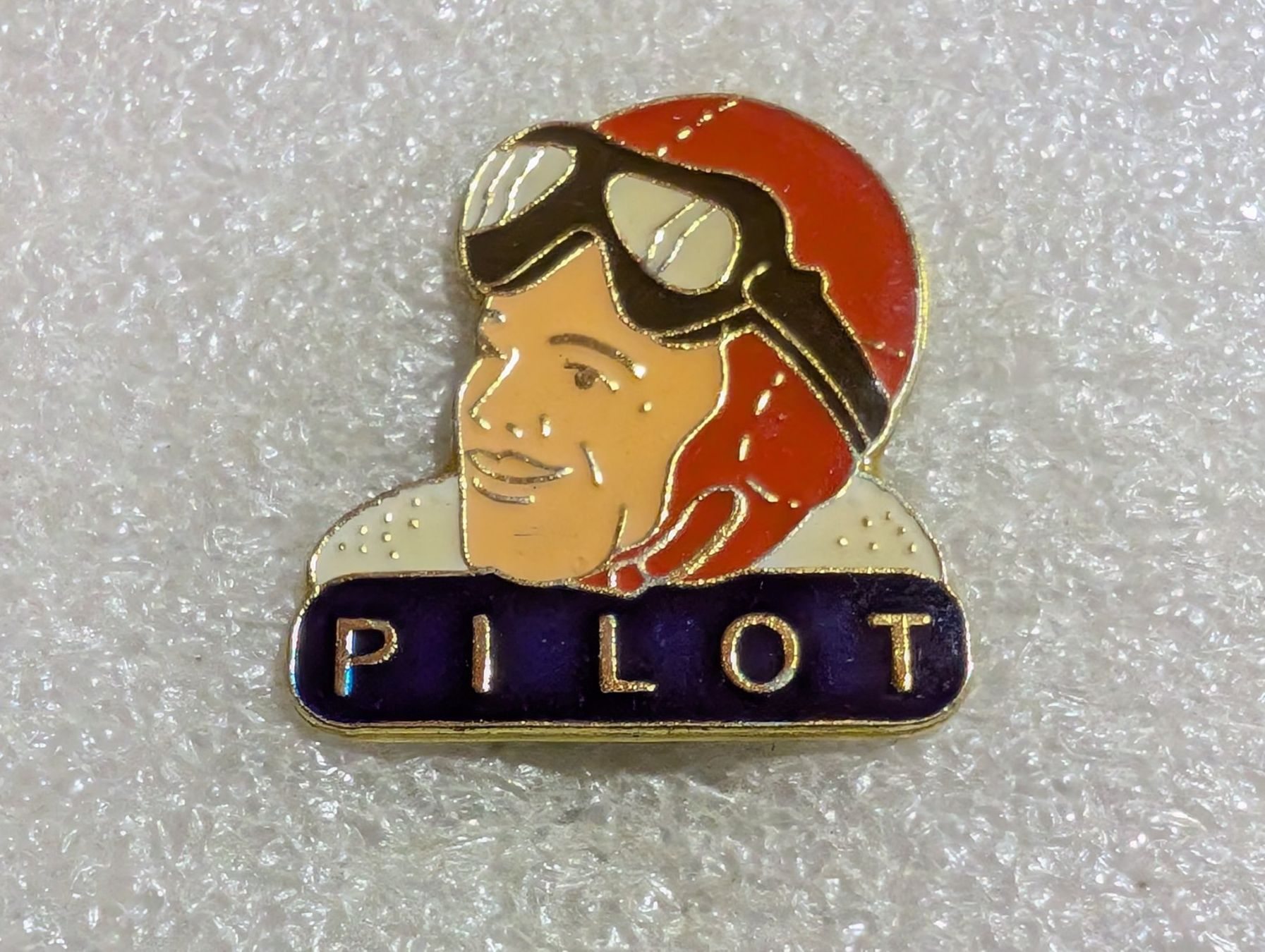 Placchette & Badge: Ansteckpin 198: Pilot – Usato da Oppligen venduto da Pin-Fall-Shop