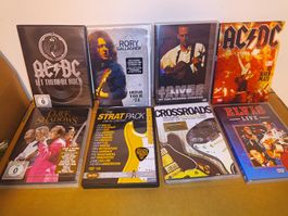 DVD Sammlung Rock Musik