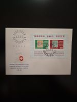 Schweiz 1965: Ersttagsbrief (FDC) Block 18 NABRA Bern 