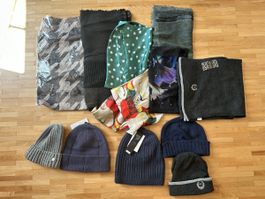 Assorted Scarves and Beanies Set New with tags