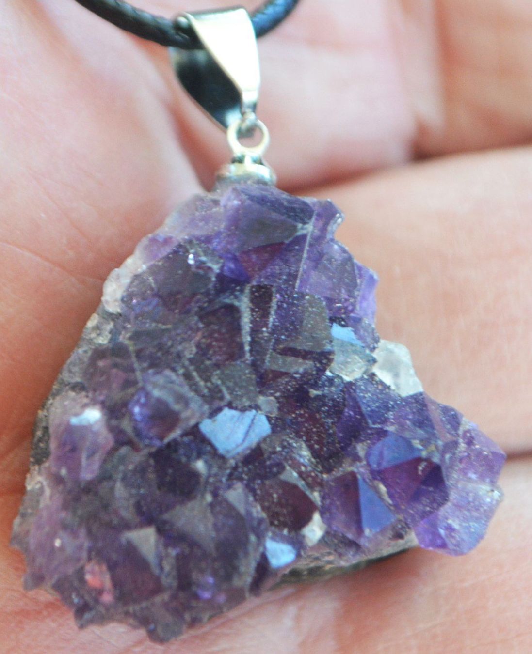Catenine: Halskette D-433 – Amethyst Cluster – Nuovo e nell'imballaggio originale da Goldiwil (Thun) venduto da han_v5b7 1