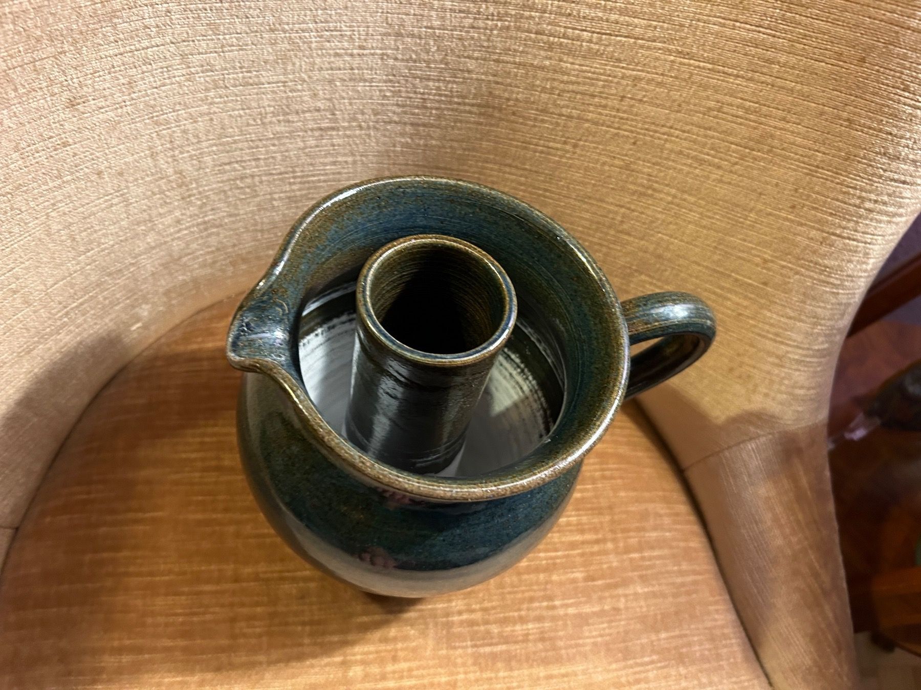 Karaffen: Cruche à eau ou jus de fruit signée Taber, Vallauris – Gebraucht aus Petit-Lancy von Pierre_le_voyageur 3