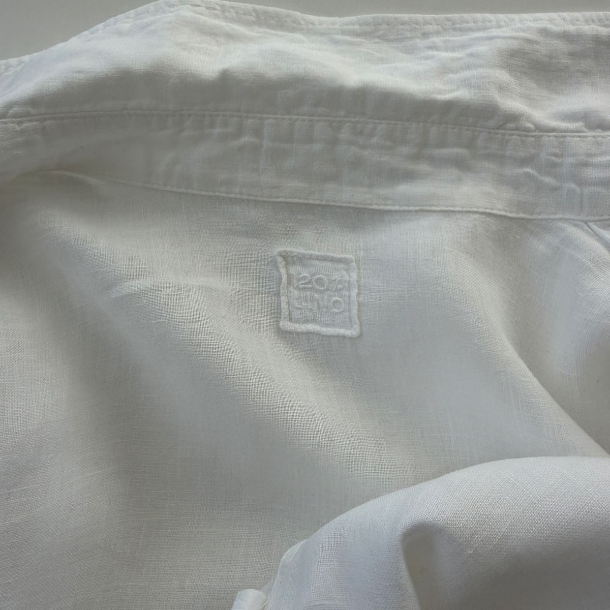 Camicette: 120% LINO White Linen Shirt – Nuovo (secondo la descrizione) da Emmen venduto da Avviivva_Com2023 7