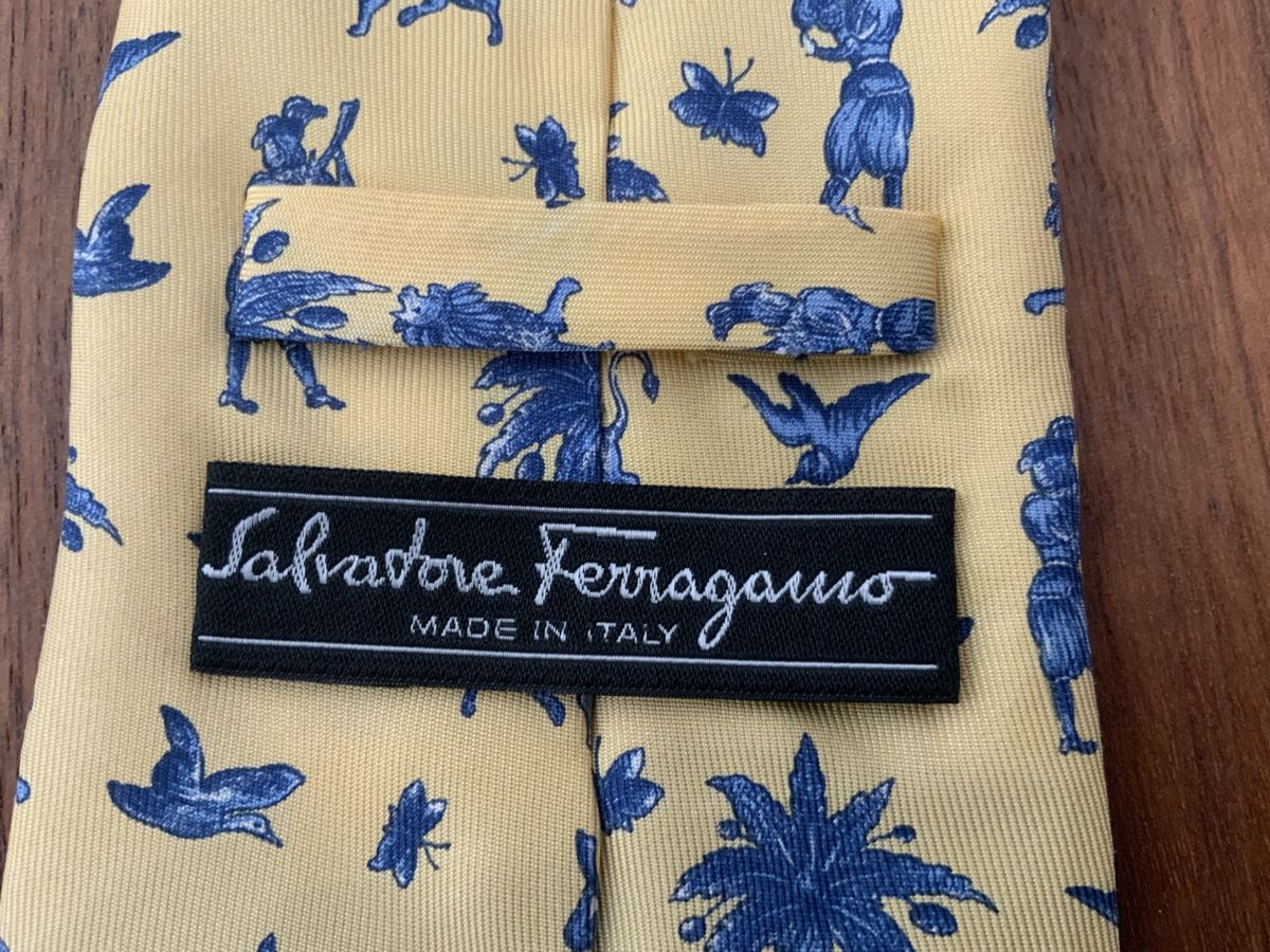 Salvatore Ferragamo Cravates: Krawatte Salvatore Ferragamo – Neuf (Voir description) à Olten par nachTagetes 1