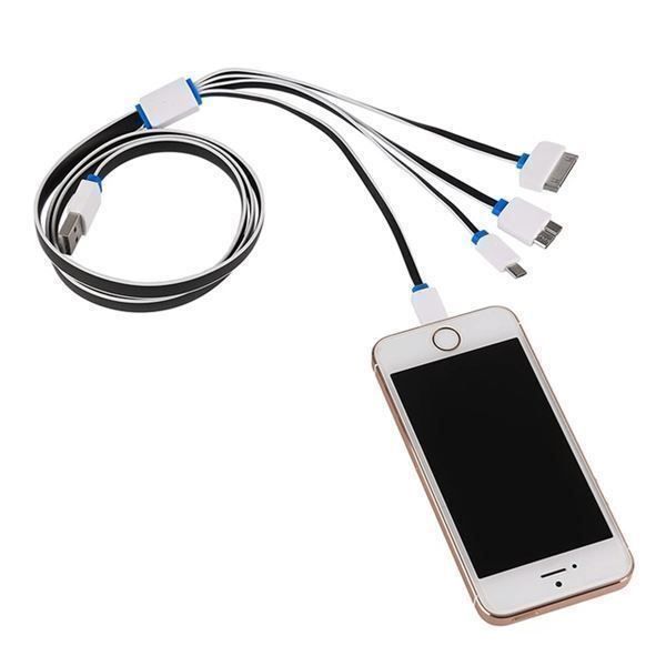 Cavi: Kabel 4 in 1 Samsung iPhone 4 5 6 7  #40 – Nuovo e nell'imballaggio originale da Montreux venduto da CABLEKABEL 5