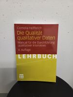 Buch Die Qualität qualitativer Daten Cornelia Helfferich