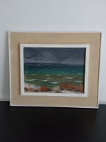 Emil Steiger. Original Oelbild. Blick nach Romanshorn.