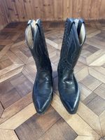 Cowboy Boots  Gr 44 Leder Schwarz guter Zustand