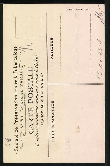 Cartoline postali: Paris, Société de Préservation contre – Usato da Berlin venduto da bartko-reher 1