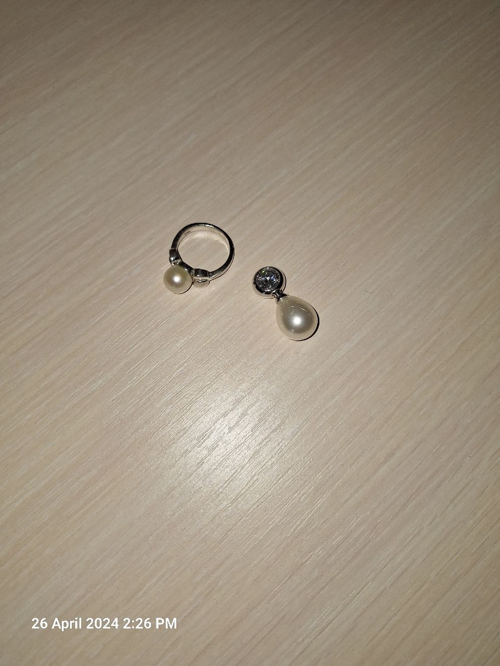 Sonstiger Schmuck: Silberring mit echter Perle – Neu (gemäss Beschreibung) aus Marin-Epagnier von Natasa82 1