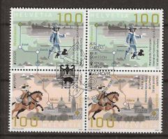B1780 - Europa Itinéraires postaux B4 1er jour