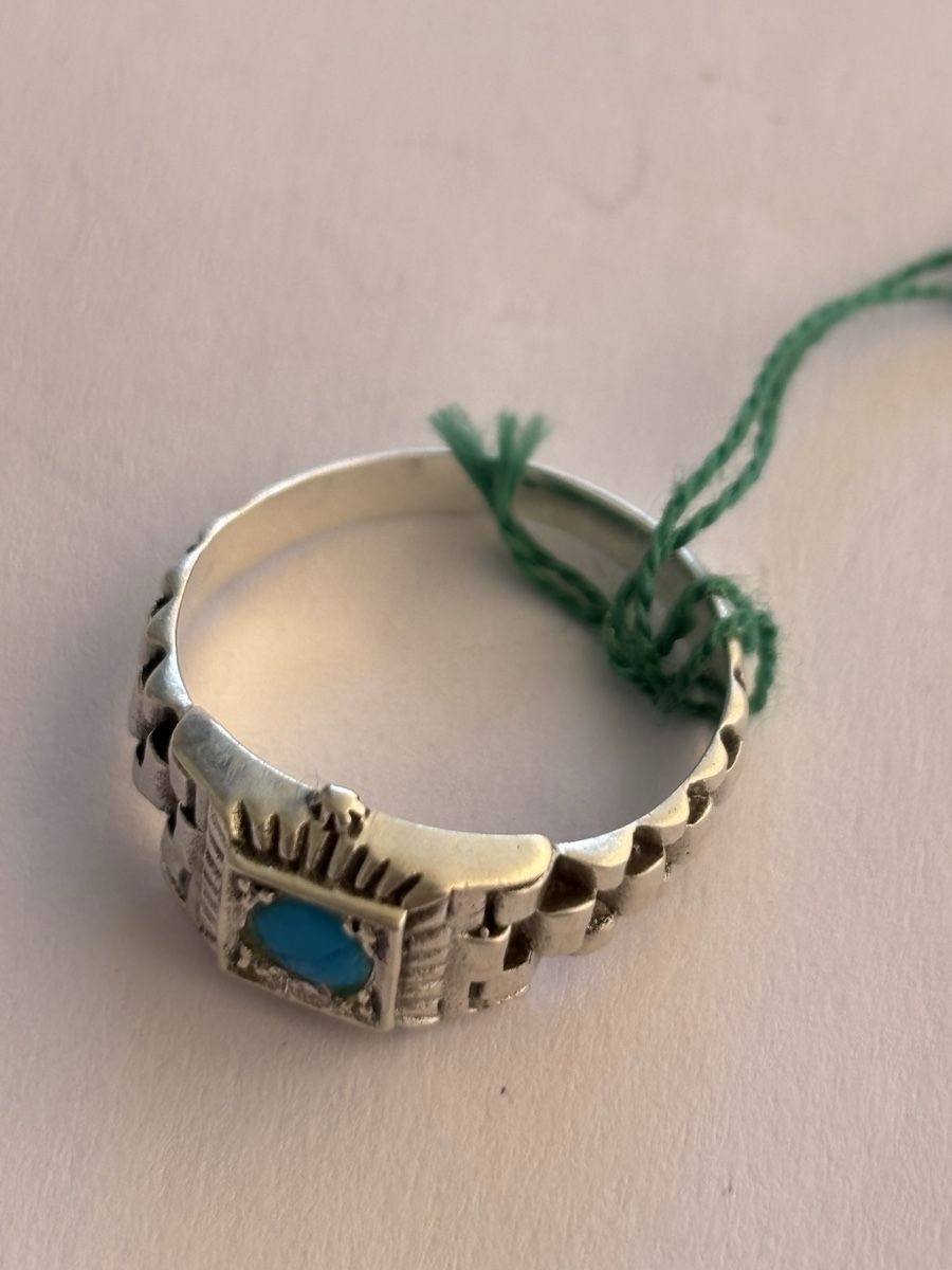 Bagues: Ring Silber mit Tuerkis Argent 925 – D'occasion à Langnau am Albis par flusspflege 4