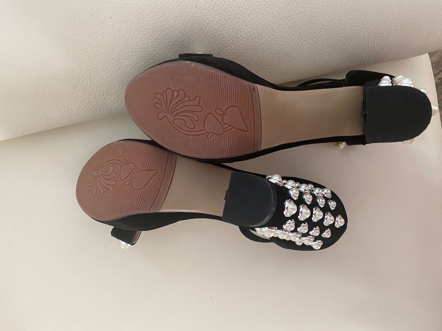 Scarpe da donna: Extravaganter High Heel Damensommerschuh mit Perlen, Gr.39 – Nuovo e nell'imballaggio originale da Winkel venduto da ferrari2022 5