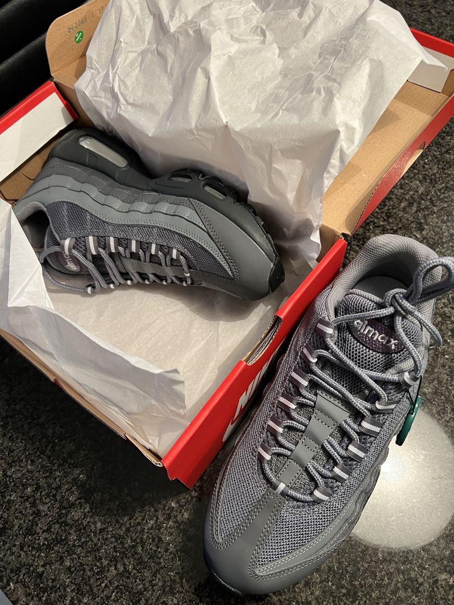 Nike Herrenschuhe: NIKE AIR MAX 95 DARK GREY/WHITE-ANTHRACITE 40.5 – Neu und originalverpackt aus Colombier NE von Didi26 2