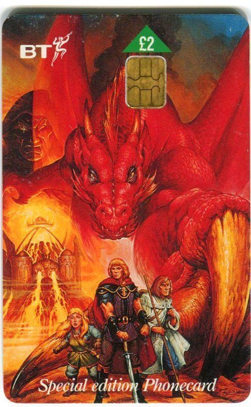 Telefon- & Taxkarten: Telefonkarte "Drache". England. – Gebraucht aus Basel von Butsch5