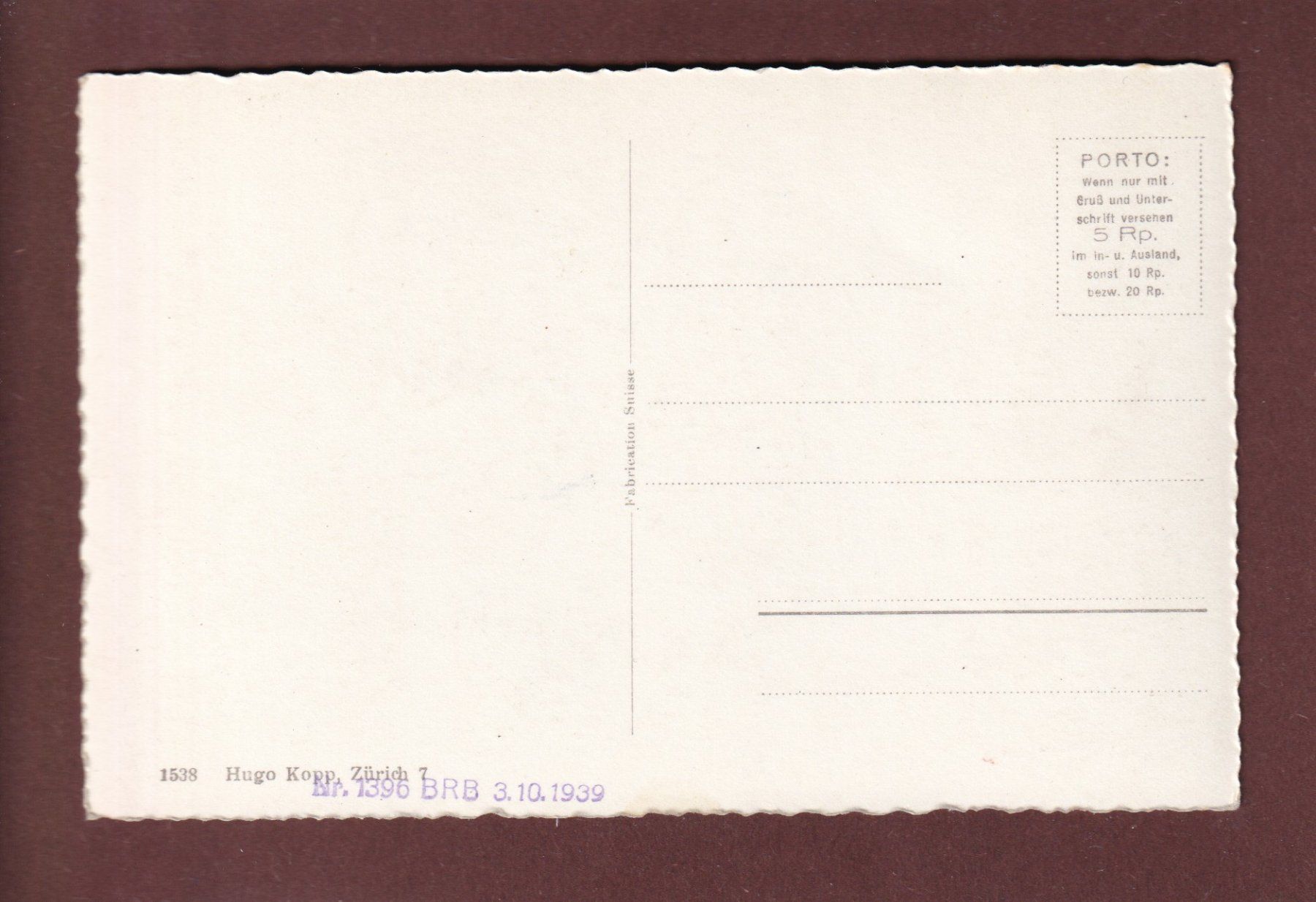Cartoline postali: BREMGARTEN - Teilansicht – Usato da Pully venduto da nicecards 1