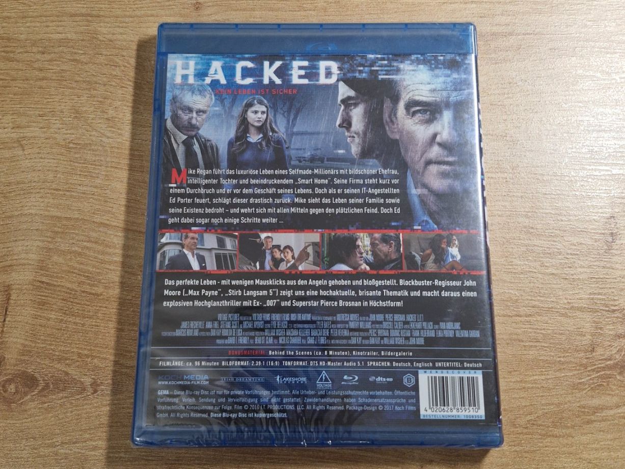 Alle DVDs: Hacked (2016) NEU OVP Bluray – Neu und originalverpackt aus Pfungen von Whitie 1