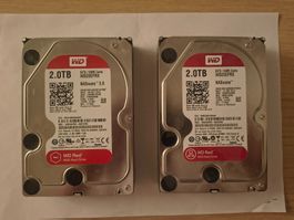 3x WD Red 2TB HDD (Set)