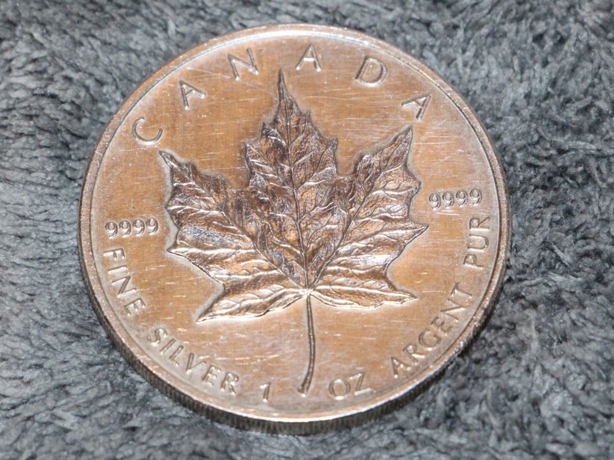 Tutti le monete: Maple Leaf Silber Münze 5 Dollars Canada 2007 – Usato da Ottenbach venduto da steineschaufler