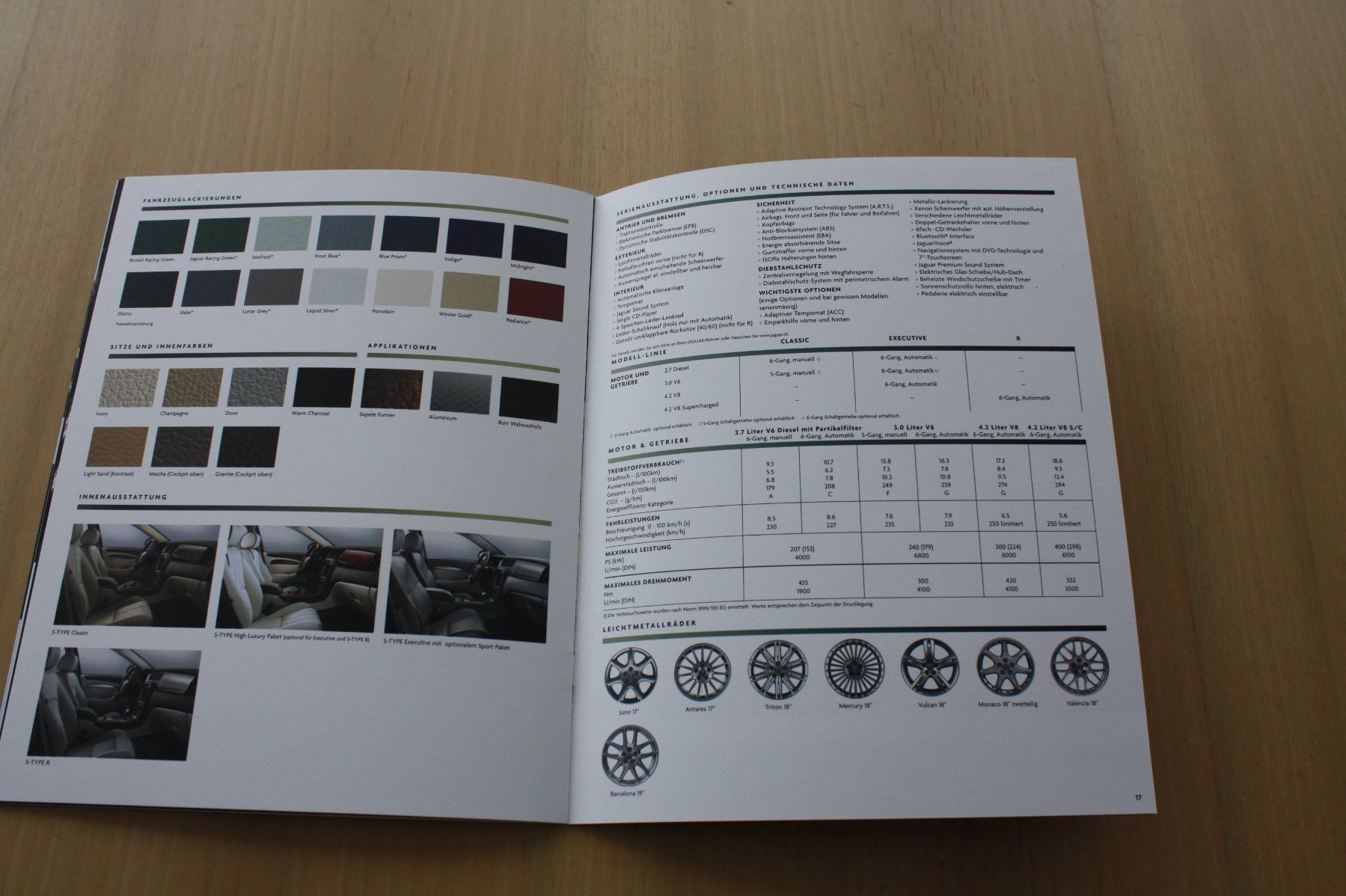 Jaguar Documenti: Jaguar S-Type Broschüre, Prospekt, 2007 – Usato da Wikon venduto da erwin400 7