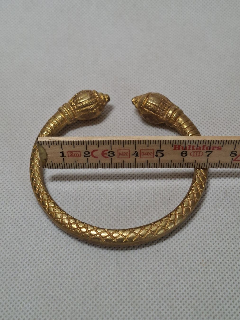 Armbänder & -reifen: Armreif Goldfarben Messing  – Gebraucht aus Ipsach von jpbo 2