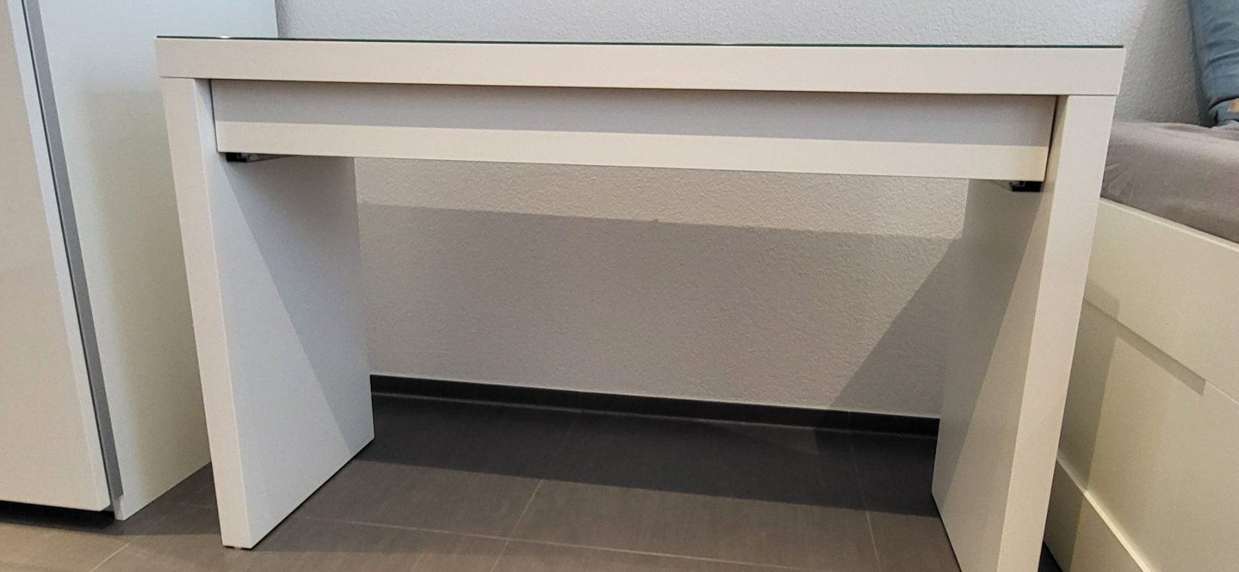 Ikea Schminktische: IKEA Schminktisch weiss MALM – Gebraucht aus Wagen von Erich64