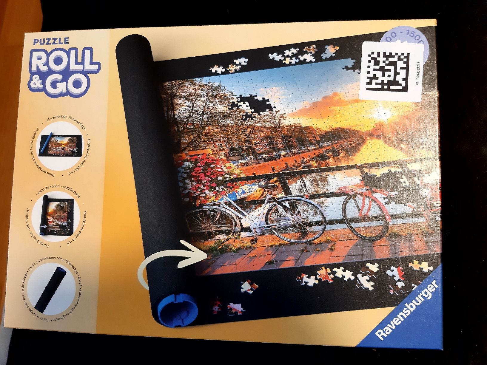 Ravensburger Puzzle: Puzzle Roll & Go Ravensburger, complet, comme neuf! – Usato da Fully venduto da Kalya