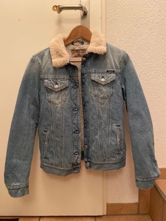 Replay gefütterte Jeansjacke, Gr. S