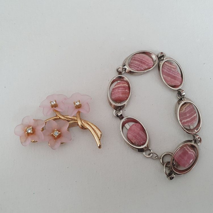Vintage Schmuckdose Mit Samtfutter - Metallbox Mit Rose Dekor Für Ohrringe & Ringe