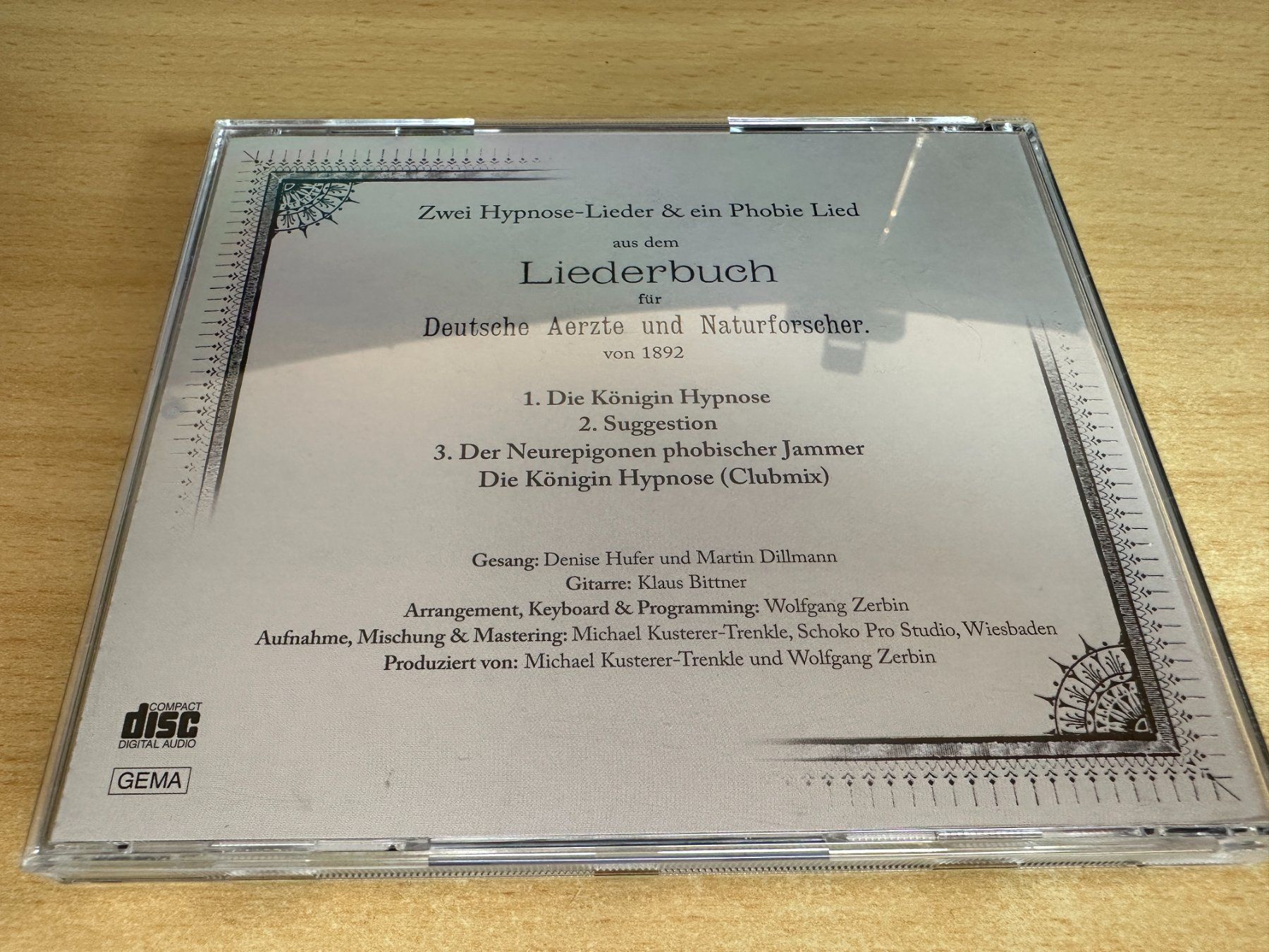 CD: B2 Zwei Hypnose-Lieder & ein Phobie Lied - Liederbuch – Usato da Rikon im Tösstal venduto da Alpenmutz 1