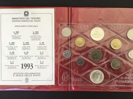 serie per collezionisti1993 mit 2xsilber