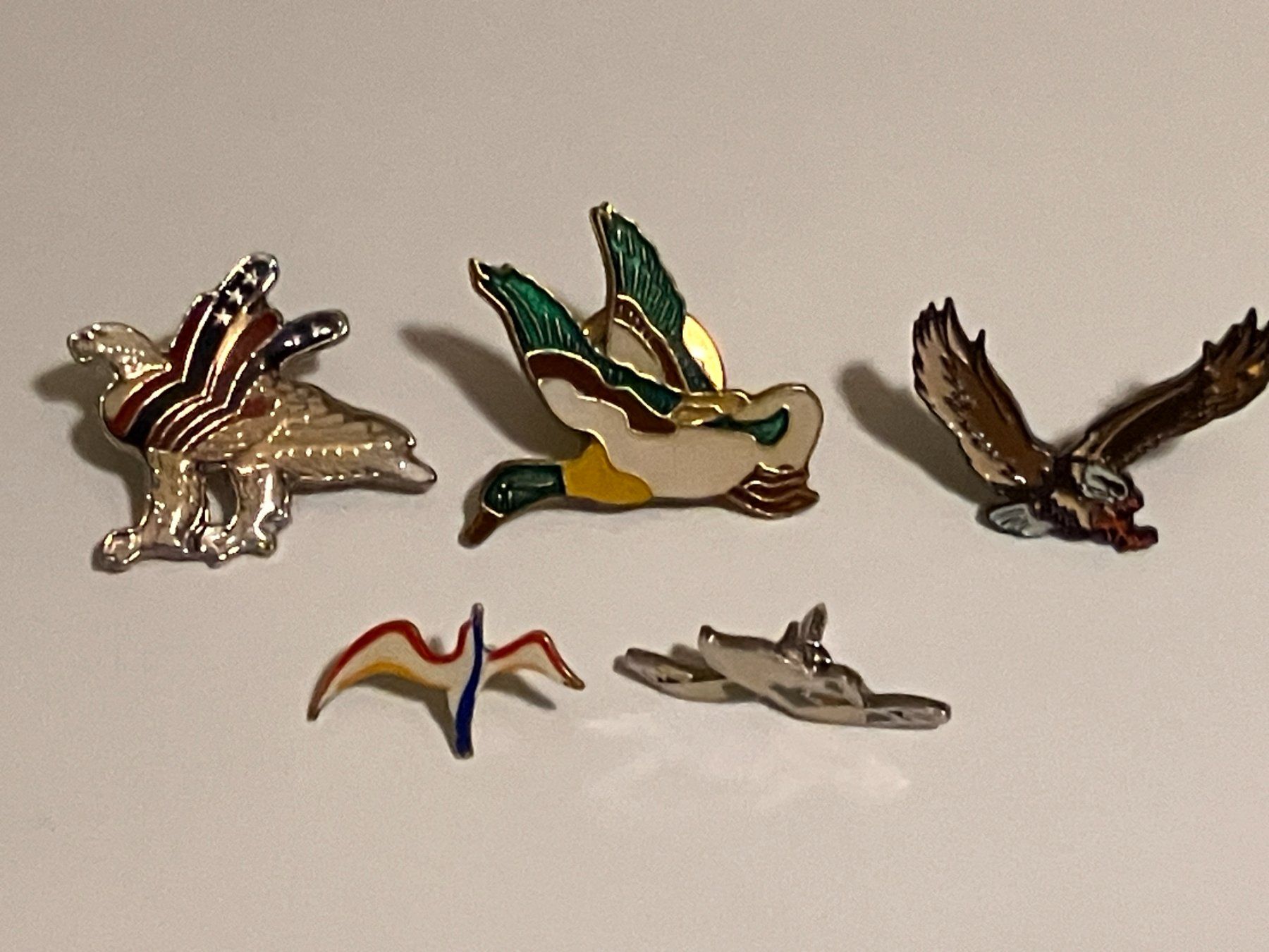 Placchette & Badge: 5 Pin Vögel – Usato da Basel venduto da djwwpp