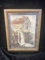 AQUARELLE DATÉE 1888
