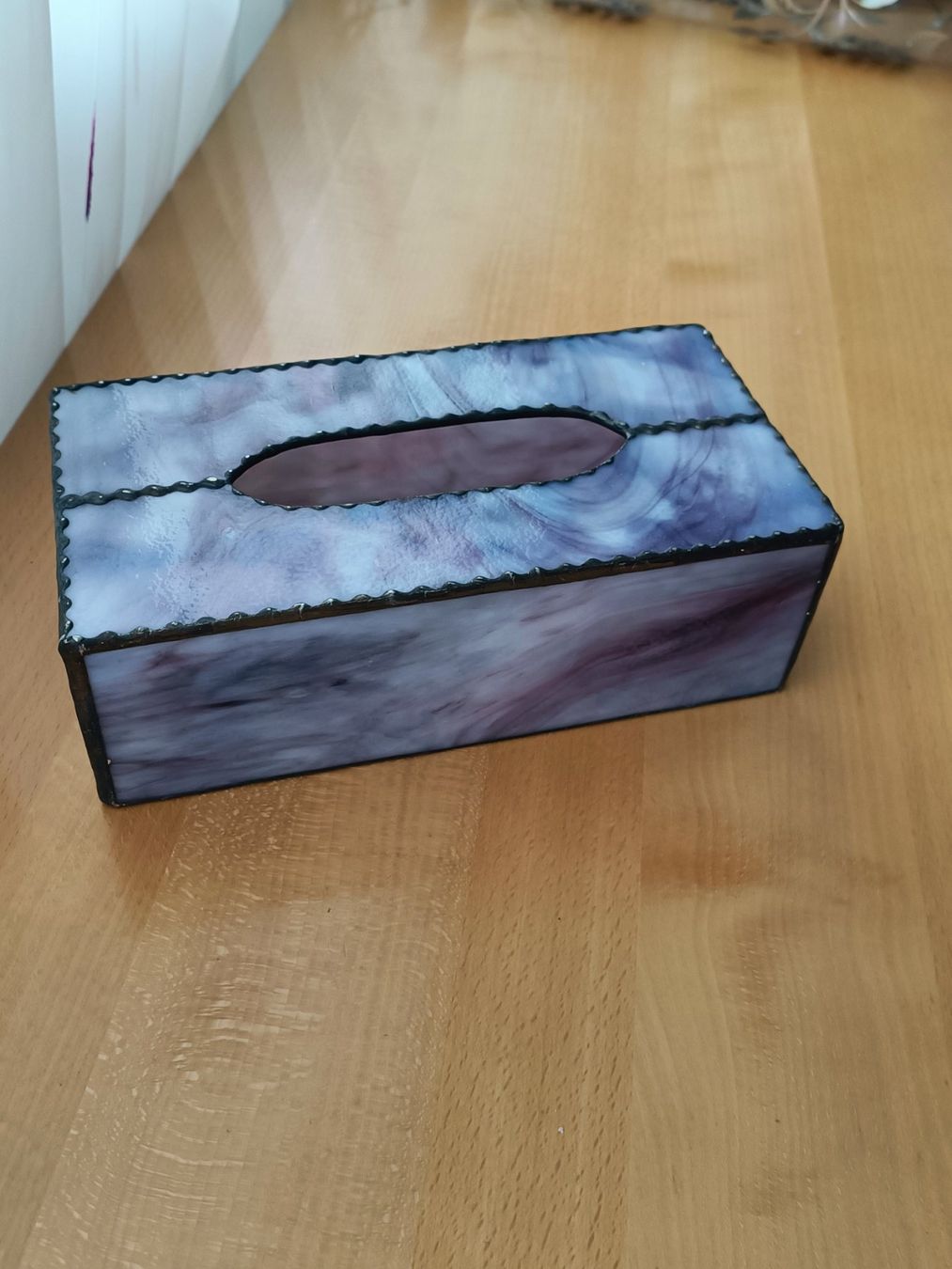 Altro in Decorazioni & Accessori: Vintage Tiffany-Glas-Taschentuchbox – Usato da Birr venduto da sen_sy55 4