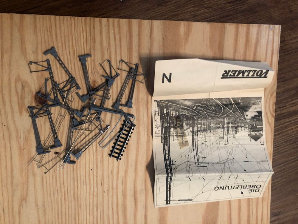 X447 VOLLMER Train catalogue maquette Ho N 1972 1973 30 pg 29,5*21 cm F + tarifs