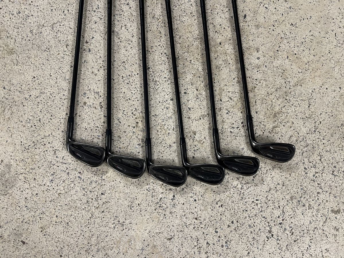 Titleist Mazze & Set: Top Titleist T100s Eisensatz, AMT Black Regular – Usato da Nürensdorf venduto da romano_a 1
