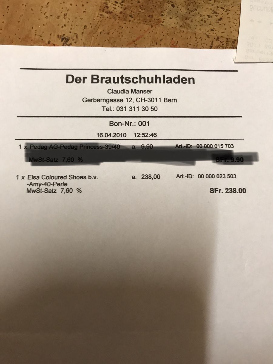 Scarpe da donna: Hochzeitsschuhe Grösse 40 – Usato da Oberentfelden venduto da Kammervogel 3